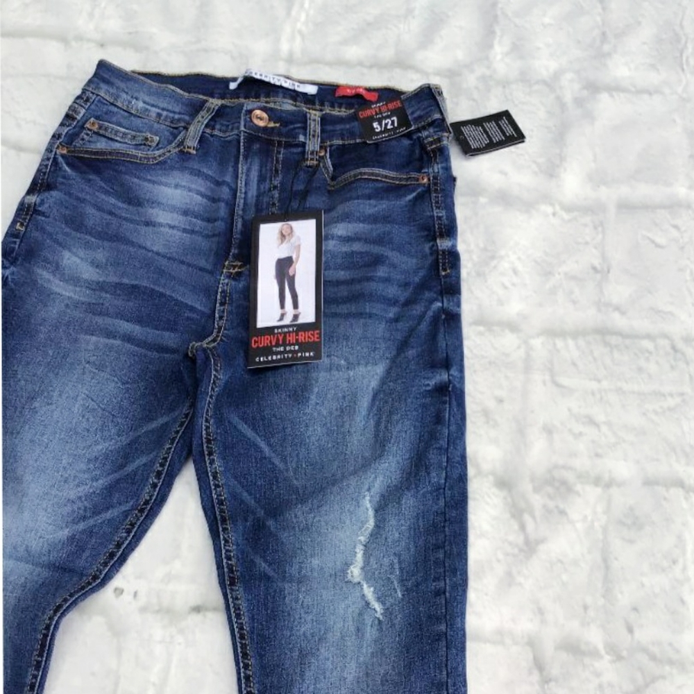 CELEBRITY PINK The Deb Curvy High Rise Skinny Jean - Picture 6 of 12